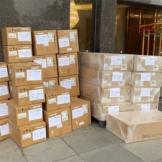 Neuer Poweredge R640 Xeon Silver 2X4212 6X16GB RAM 4X4TB Sas H730p 2X750W R640 Server