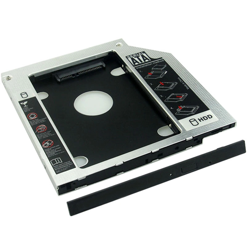 Aluminium 12.7mm 2ND Hard Drive Disk Caddy Bracket Adapter Second 2.5inch HDD Caddy Laptop