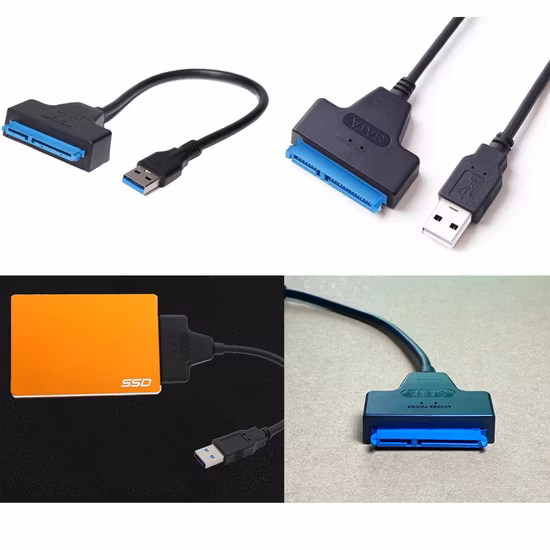 All Plastic 9.5/12.7mm SATA3 SSD Hard Drive Adapter CD/DVD-ROM Optical Bay Laptop Second HDD Caddy