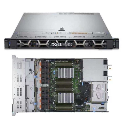 Neuer Poweredge R640 Xeon Silver 2X4212 6X16GB RAM 4X4TB Sas H730p 2X750W R640 Server