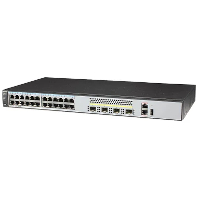 Netzwerk-Switch mit 4 SFP-Ports für Konferenzsysteme, verwalteter Netzwerk-Switch mit 24 Ports